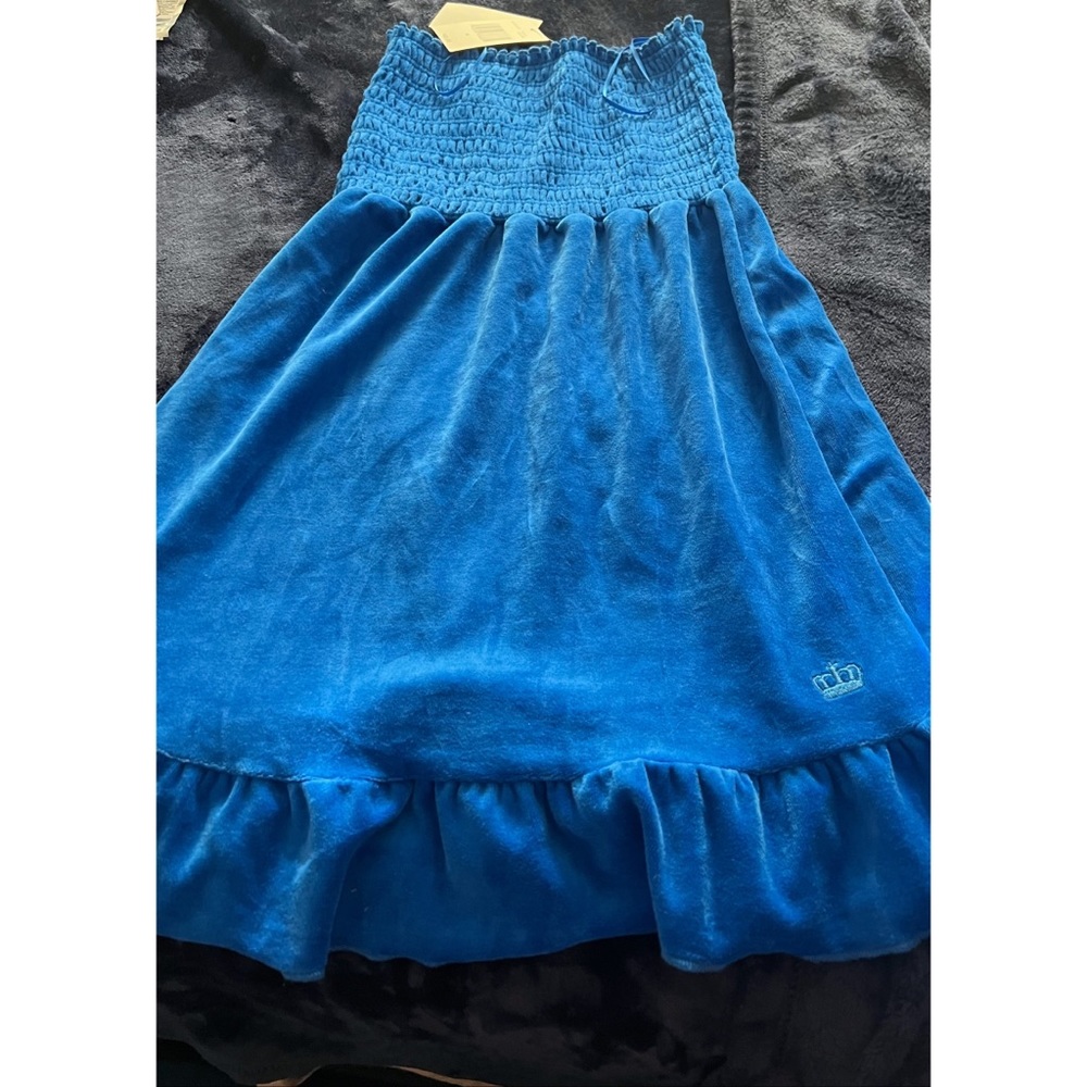 Velour dress